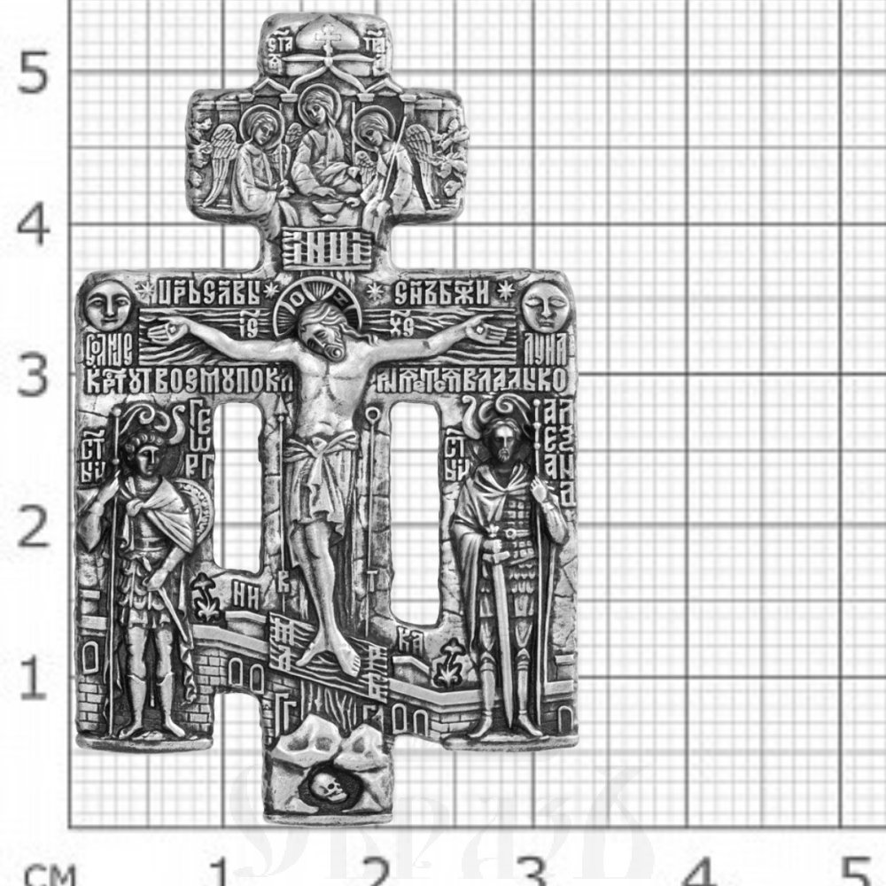 крест «киотный крест», серебро 925 проба (арт. 101.964)